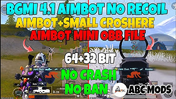 BGMI AIMBOT OBB 4.1 | BGMI 4.1 NO RECOIL CONFIG FILE | 4.1 BGMI ANTENA OBB | NO RECOIL OBB 4.1 pubg