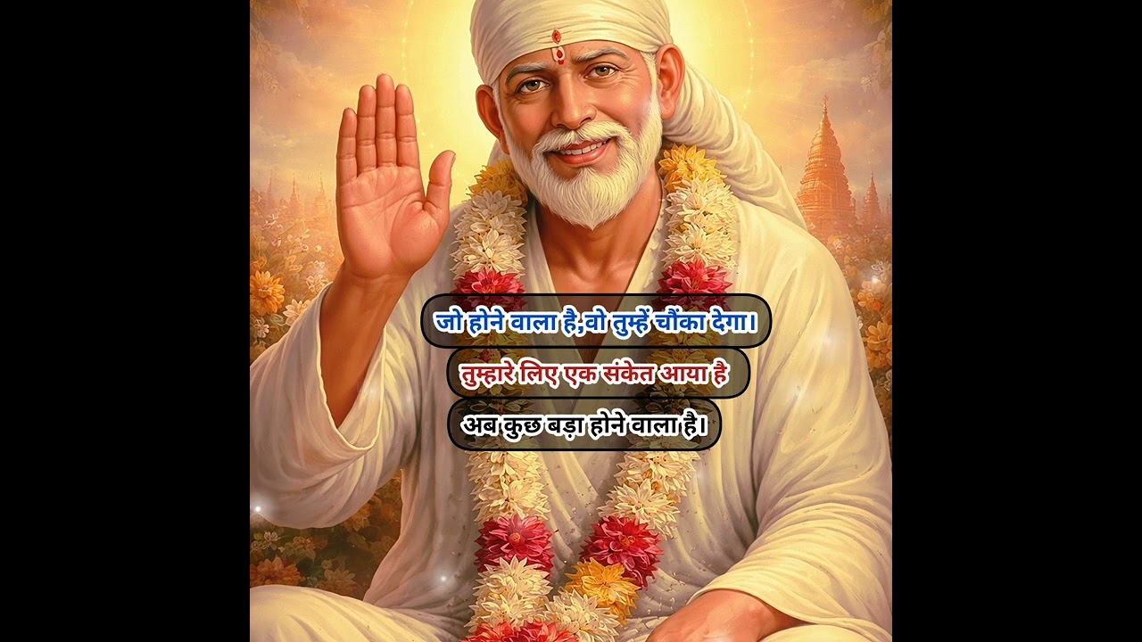 🔱 TODAY SAI SANDESH • SAI MIRACLE BLESSINGS • SAI VACHAN • SAI DIVINE LOVE • SAI BABA 🔱