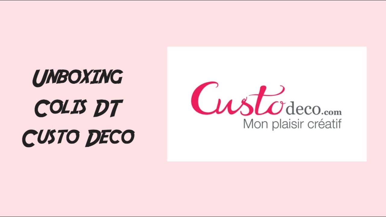 [HAUL] UNBOXING COLIS DT DE NOVEMBRE #CUSTODECO