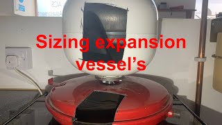 EXPANSION VESSELS, sizing, installing and how they work. all trainees need to know about ex vessels.