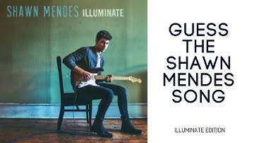 GUESS THE SHAWN MENDES SONG - ILLUMINATE EDITION