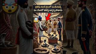 💥భారతీయులు చేసిన మోసం🤯 #cobra #effect #shorts #information #viral #amazingfacts #british