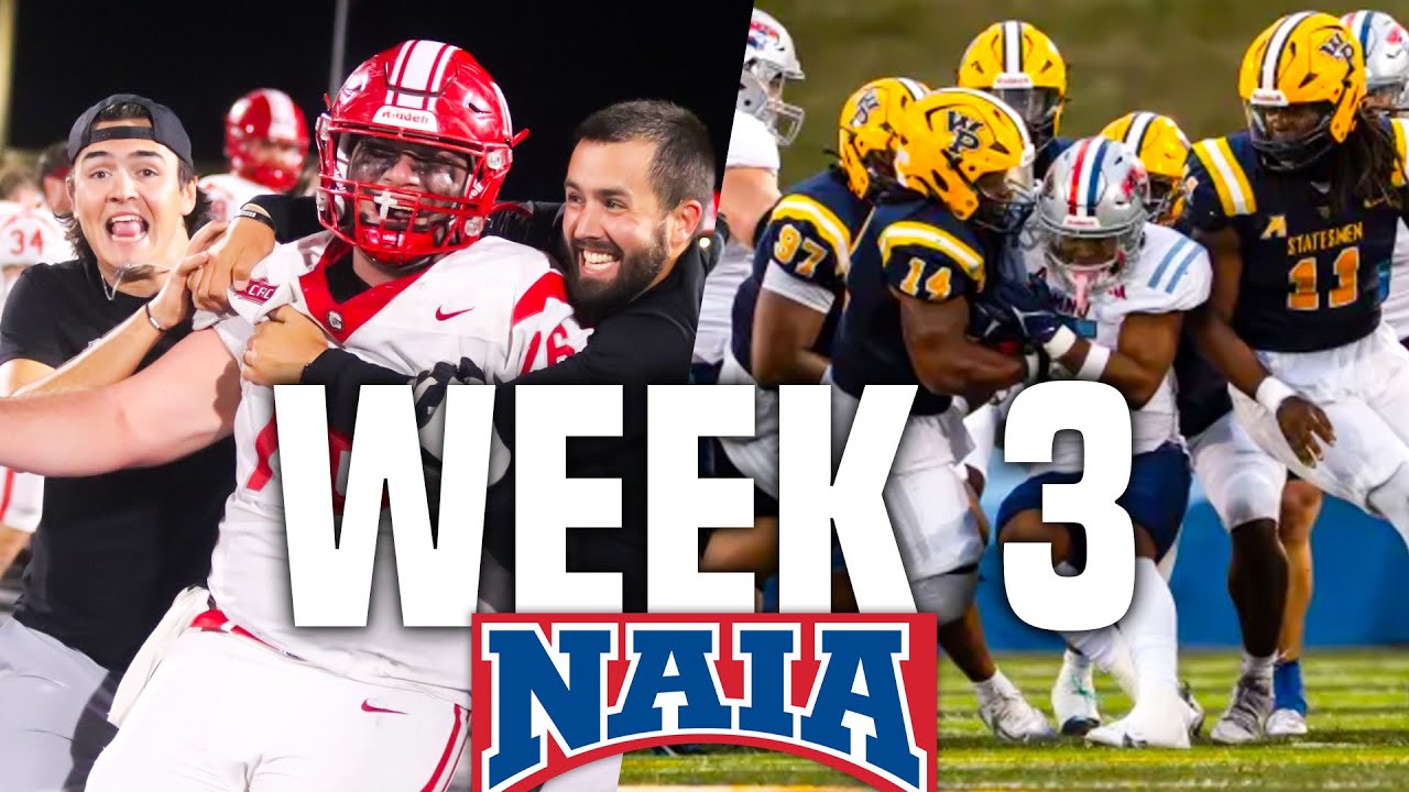 The TOP NAIA Football Games from Week 3