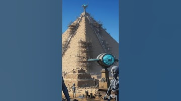 AI Explores: Did Aliens Really Build the Pyramids? 👽🤔✨ #shorts #ai #aiart #movie #trending #viral