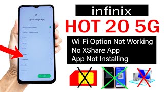 infinix HOT 20 5G Google Account Bypass ✅ (without pc) - New Method (100% Working)