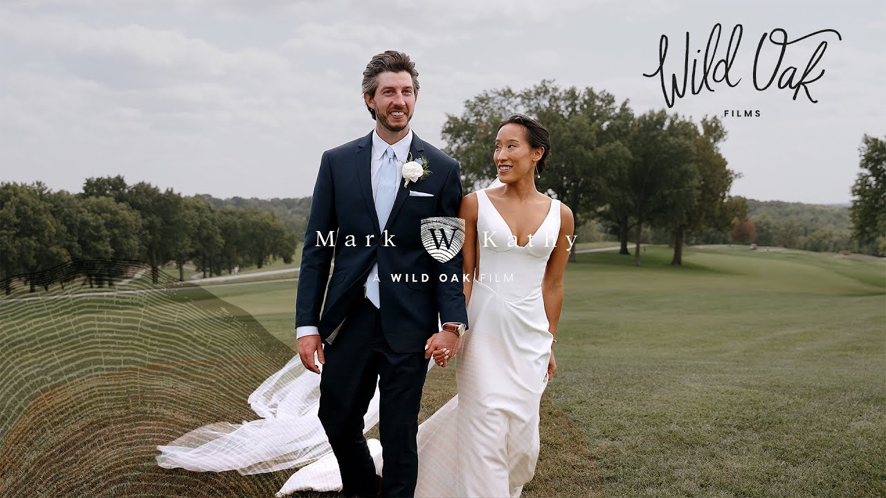Видео свадьбы в Канзас-Сити в загородном клубе Oakwood