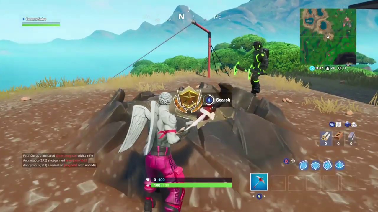 Fortnite season 10 week 8 hidden star