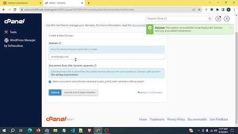 How to add domain with hosting
