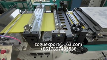 Filter paper rotary pleating machine #pleatingmachine