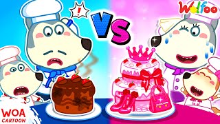 Thử Thách Làm Bánh Của Wolfoo 🍰 Ai Là Người Giỏi Nhất? 👑 | 🐺 Hoạt Hình Wolfoo Tiếng Việt
