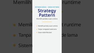 Strategy Pattern: Tutorial Design Pattern untuk Hilangkan If/Else