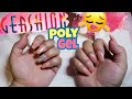 DOING MY OWN NAILS WITH POLY GEL GERSION KIT |  NAIL TUTORIAL