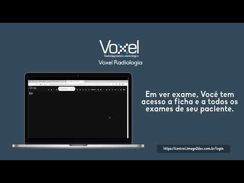 Portal de acesso aos exames de radiologia- Voxel