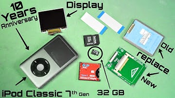 Revive Old iPod Classic 7th gen and Replace Hard Drive with Memory Card (Urdu/Hindi)