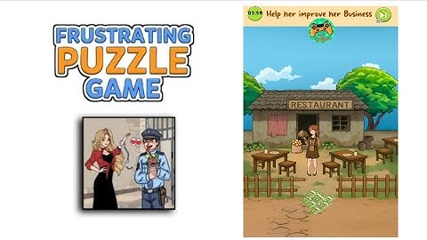 Frustrating Puzzle Game level 5 | help her improve her business Gameplay