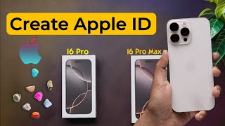 iPhone 16 Pro/iPhone 16 Pro Max: How to Create a New Apple ID | iPhone 16 Pro Add New Apple ID