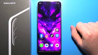 SAMSUNG Galaxy S26 FE: How To Enable And Use Screen Saver screenshot 3