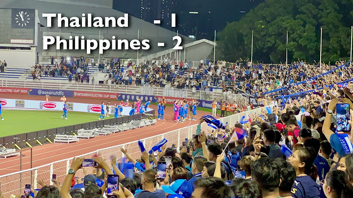 Thailand 🇹🇭 vs Philippines 🇵🇭 | ASEAN Mitsubishi Electric Cup 2024 First Leg - Semifinals in Manila