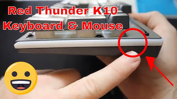 Red Thunder K10 Wireless Keyboard & Mouse Combo | Review