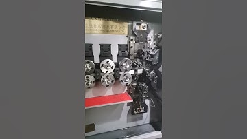 CSM-660CNC spring coilng machine with ARCUCHI control system. 6mm OT wire，outer diameter 29mm