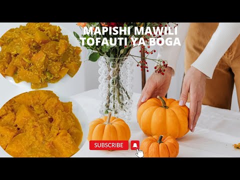 JINSI YA KUPIKA BOGA MAPISHI MAWILI YA MABOGA