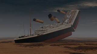 RMS Titanic sinks like SS Edmund Fitzgerald