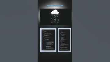 Rain animation CSS #animation #css #csscoding #cssanimation #htmlcss #cod #rain #animationcss