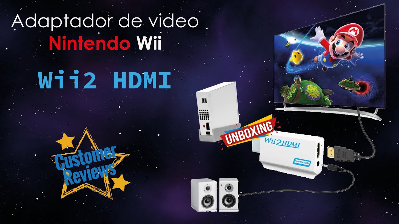 Adaptador / Wii a HDMI - Unboxing y Review - El Basurero de Toto 