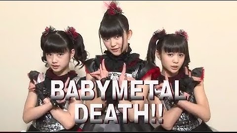 映画『メタリカ・スルー・ザ・ネヴァー』×BABYMETAL 鋼鉄の神コラボCM