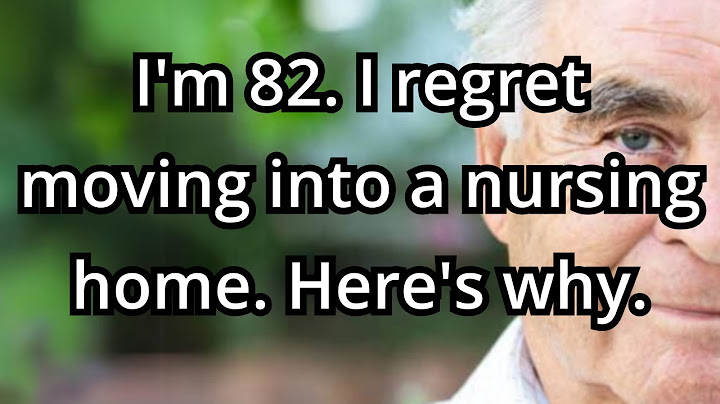 Why I Regret Moving into a Nursing Home – 6 Hard Truths You Must Know! elderly wisdom