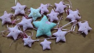 COMO FAZER ESTRELAS DE TECIDO – Stk Artesanatos