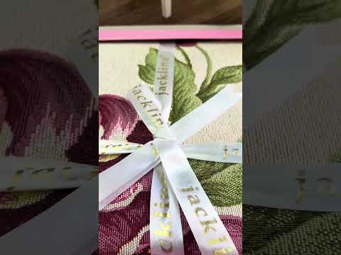 Пасхальна, повсякденна жаккардова скатертина 160х220см. Jackline Туреччина Бавовняна (5058), видео 1