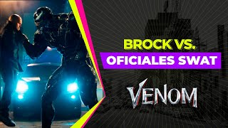 Brock y Venom luchan contra un escuadrón S.W.A.T. | Venom | Hollywood Clips en Español