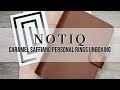 NOTIQ Caramel Saffiano Vegan Leather | Personal Rings Unboxing