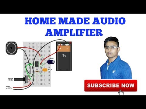 HOME MADE AUDIO AMPLIFIER