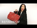 Selling sunset star bre tiesi reveals whats in her bag  spill it  refinery29