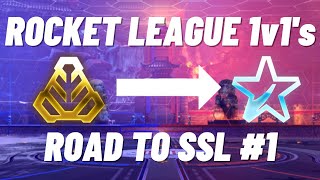 How to rank up from Gold 3 to Platinum 1 in 1v1 Rocket League | ROAD TO SSL #1