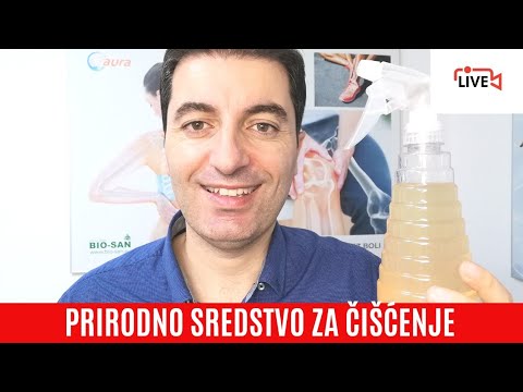 Prirodno SREDSTVO ZA ČIŠĆENJE KUĆANSTVA ( RECEPT UŽIVO!)