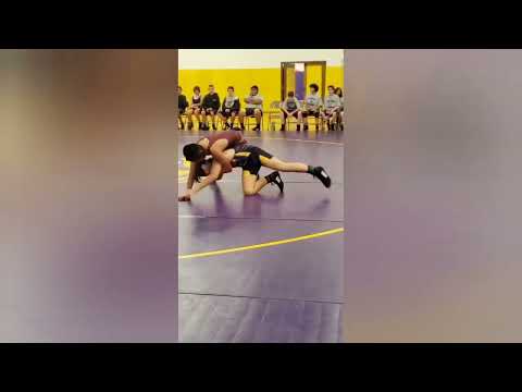 Me wrestling vs Blue Ridge Jr high school