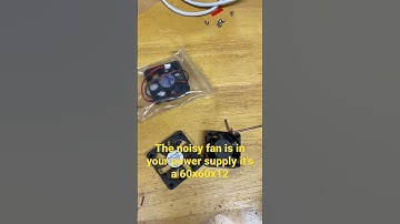 Replaced the fans in the CR10 control box. #aussiemaker #diy #3dmaker #3dprinting #creality