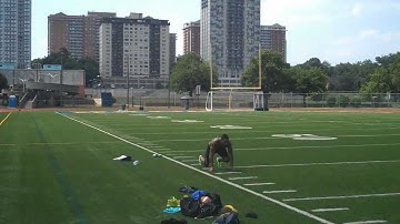 DeFrancosGym.com: Lowell Robinson runs a 4.33 40-yard dash!