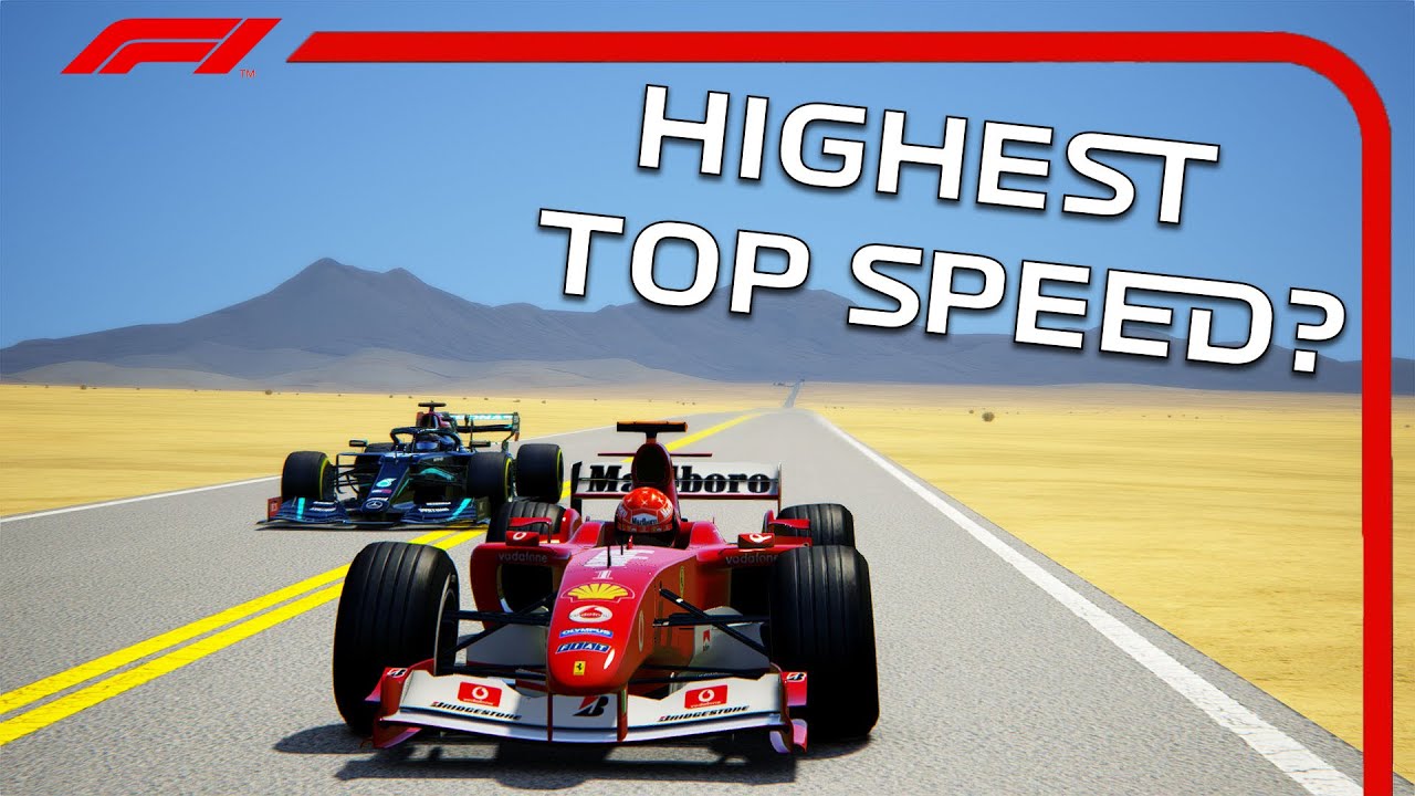 Panter Begge cache What's The Highest Top Speed in an F1 Car? - YouTube