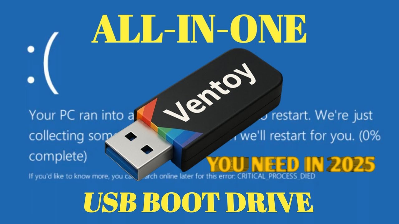 The ULTIMATE All-In-One USB Boot Drive you need in 2025