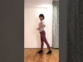 【社交ダンス】美しい後退ルンバウォークの踊り方　/　松下梨沙　 #shorts