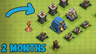 Fixing My Rushed Base: 2 Months Progress! | Clash Of Clans