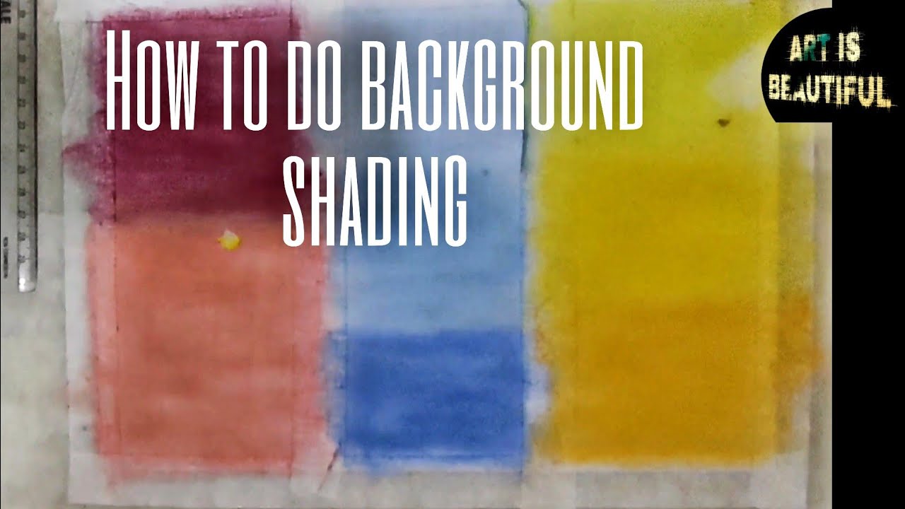 How to do background shading - YouTube
