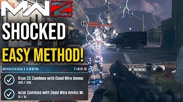 HOW TO COMPLETE SHOCKED IN ACT 2 COD MW3 ZOMBIES EASY