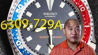 Watch Review Seiko 6309-729A - The grandfather of the SKX - YouTube