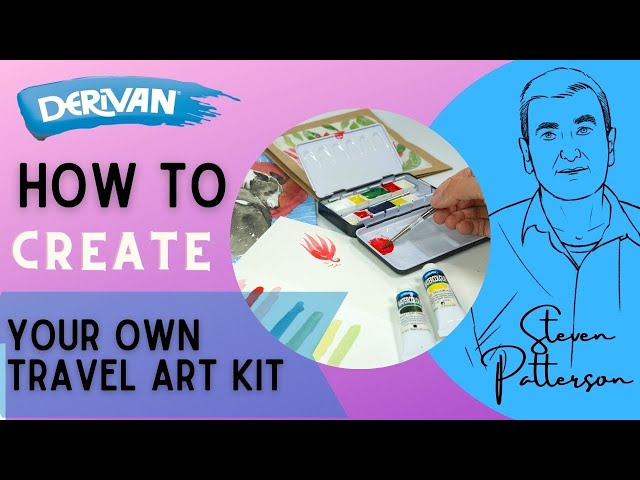 Diy Travel Art kit/How to make Art kit at home/Homemade Art kit/Drawing set/Drawing  kit/Art supplies 