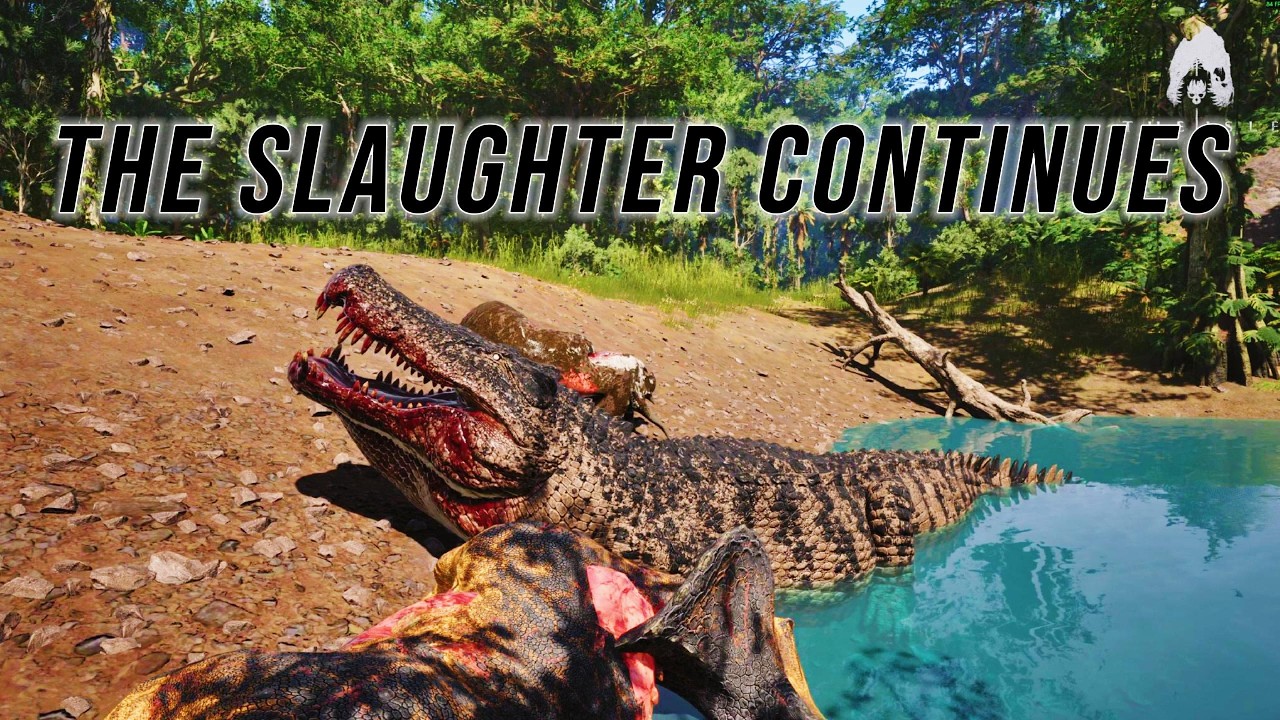 Prime Deinosuchus | The Slaughter Continues - The Isle Evrima